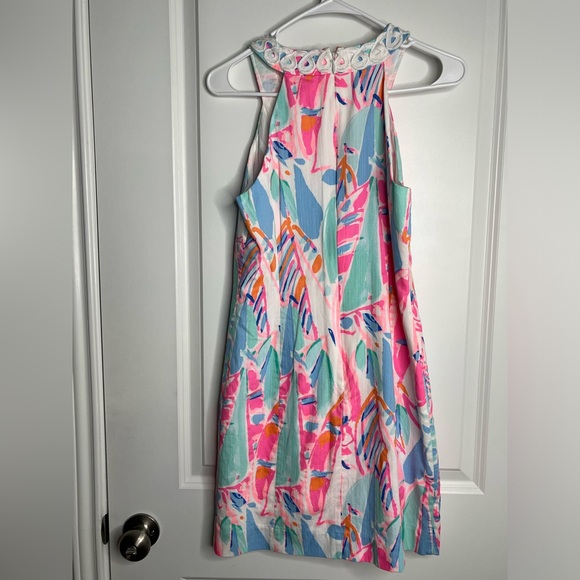 Lilly Pulitzer Lynn Out To Sea
Sailboat Print Lace Front Shift Dress Sz 4 - Picture 10 of 14